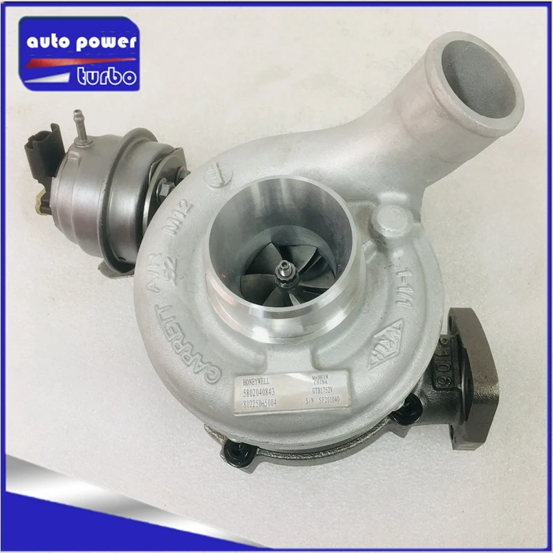 New Original Turbocharger GTB1752V 802250-5004S 802250-0004 802250 5801379078 5802040843 Turbine for Iveco Sofim 2.8L 127HP