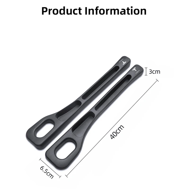 2Pcs Car Slot Seat Gap Storage Filler PU leather Accessories For Tesla Model 3 Y S Cybertruck Coil Juguete Roadster Bonina 2024