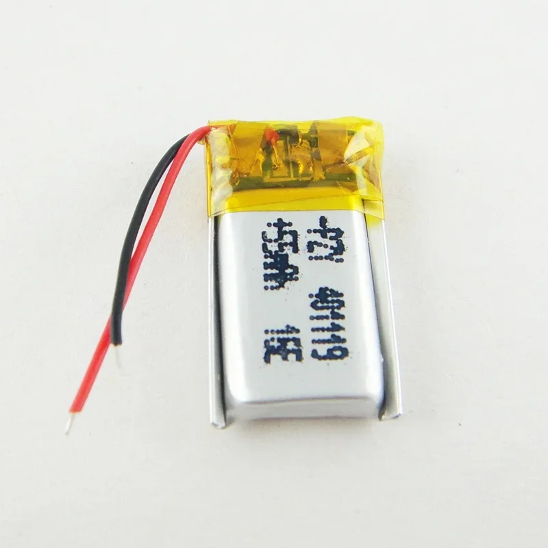 Gelang Headset Bluetooth 3.7 baterai polimer Lithium 401120 coklat baru gelang pintar mikro dapat dipakai 3D kacamata isi ulang li-i