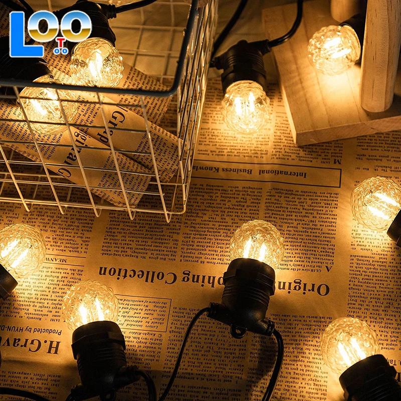 Led Bulb E27 220V E26 110V Spiral Soft Filament Light Bulb 1W Warm White Yellow Indoor Chandelier Tube Globe Decorative Bulbs