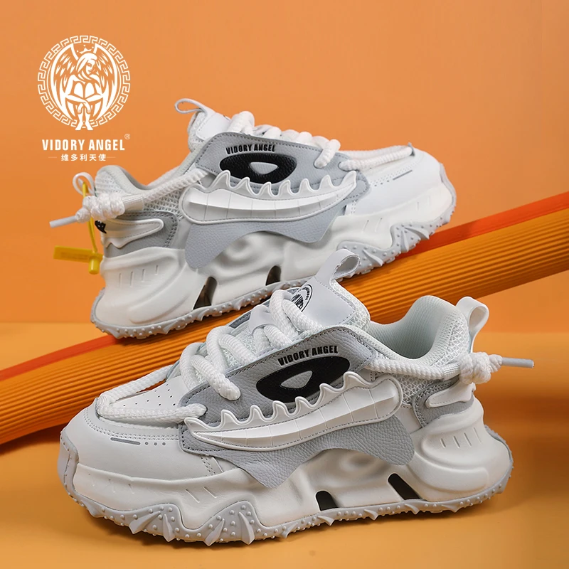 

Men's shoes 2025 new spring and autumn sports shoes, durable and lightweight running shoes, breathable for teenagers, middle sch