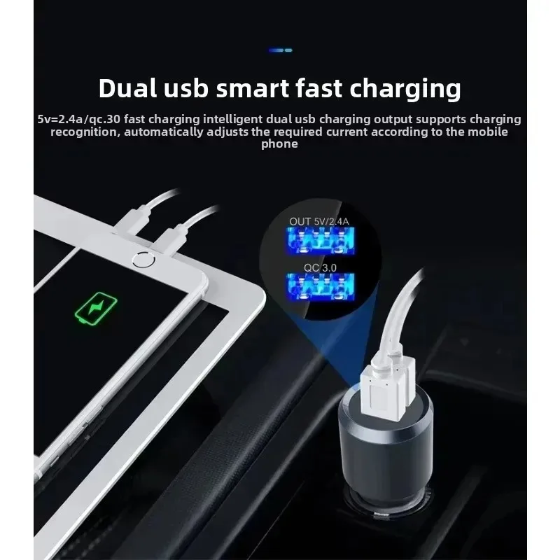 ل USB شاحن سريع QC3.0 اكسسوارات السيارات FM وحدات سيارة FM الارسال يدوي سماعة لاسلكية تعمل بالبلوتوث 5.0 سيارة كيت مشغل موسيقى MP3 #6