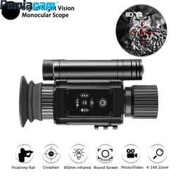 NV-002-cámara de vídeo infrarroja, Monocular con múltiples modos de imagen, mira telescópica de visión nocturna Digital pequeña HD, 1080P, nuevo