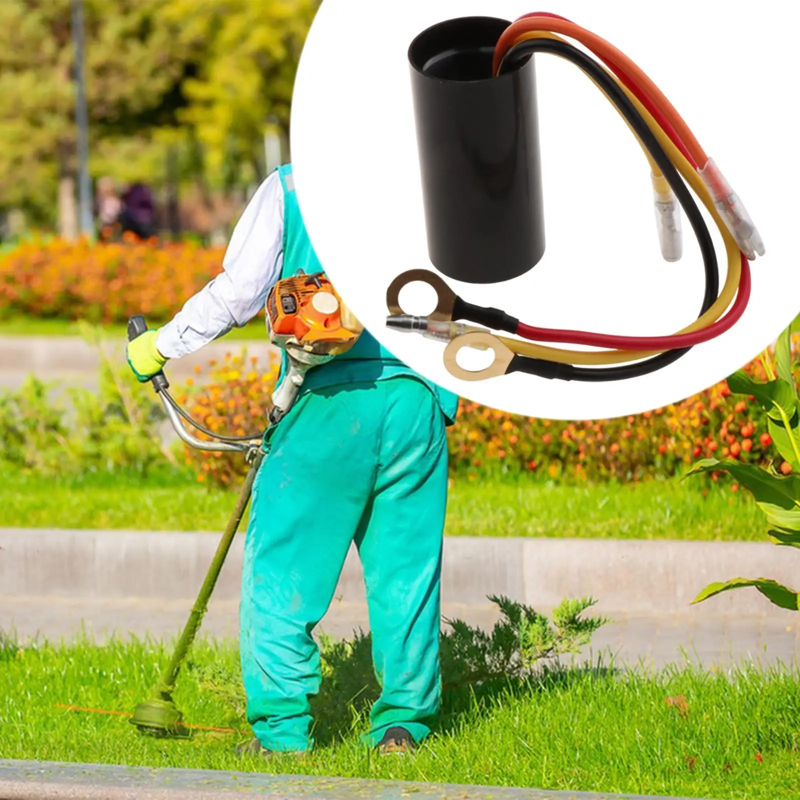 

Electrical Ignition Time Delay Module AM128906 High Reliability Wear Resistant Sturdy Repair Parts Replace Mower Accessory