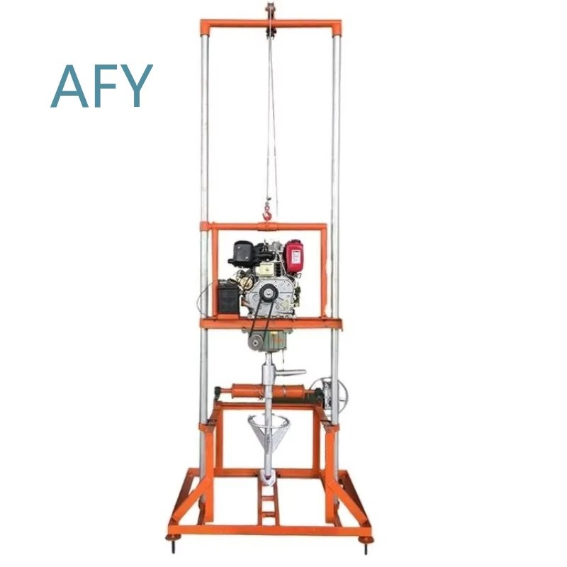Portable Hydraulic Drilling Rig for Water Well Borehole 60m 80m 100m Depth Deep Well Drilling Equipment Mining Exploration