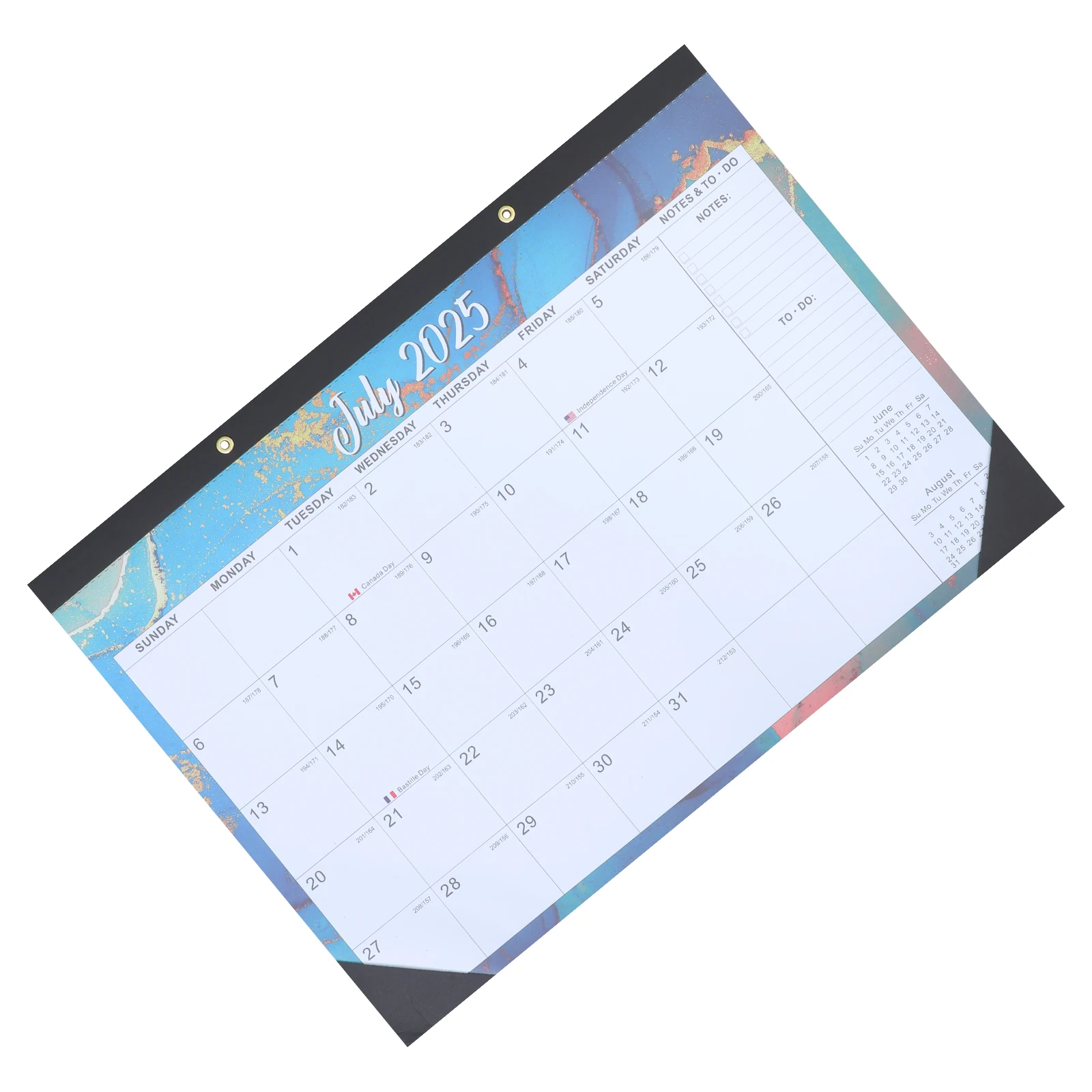 

Wall Hanging Calendar 18 Month Planner Family for Display 2025-2026 Home Aesthetic