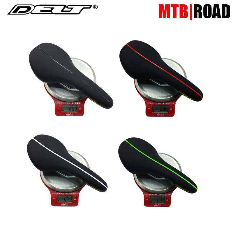 DELT دراجة السرج MTB الطريق دراجة قابلة للطي BMX في الهواء الطلق العام الرجال النساء عادية لينة أجزاء مقعد بولي PU