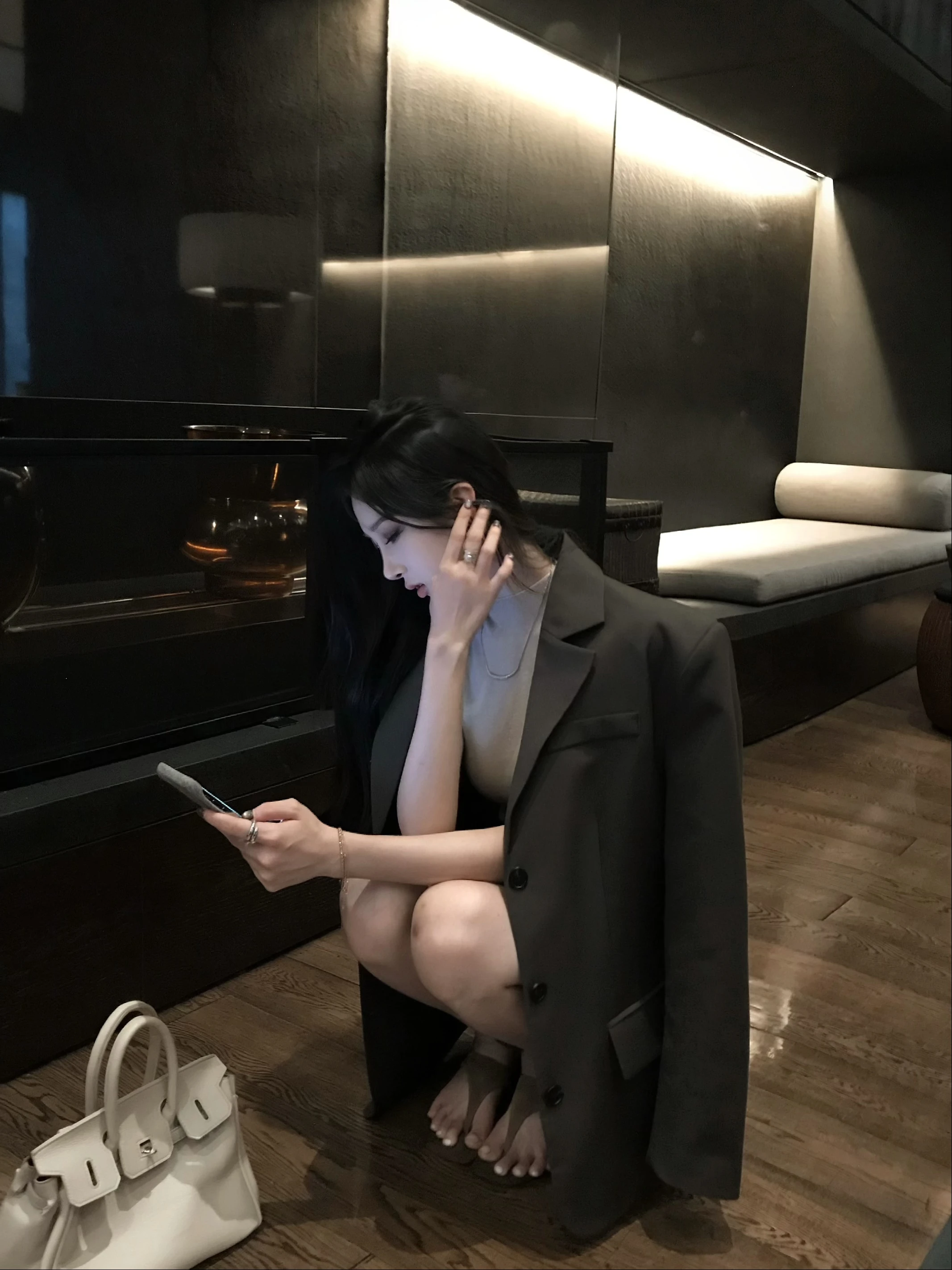 Chaqueta Acolchada para Mujer de Onion Cozyfit, Estilo Informal con Cuello, Ajuste Holgado, Prenda Exterior de Otoño de Alta Gama