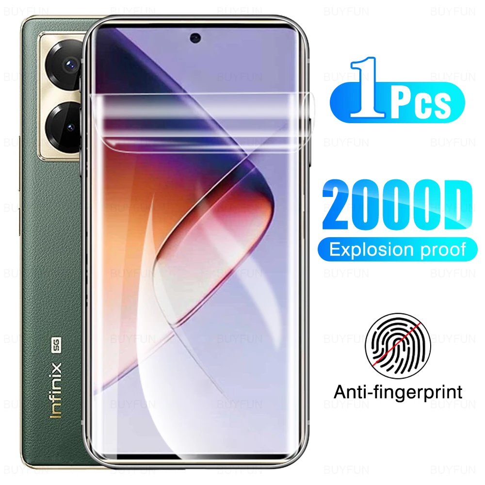 For Infinix Note 40 Hydrogel Film note40 note 40 Pro 4G 5G 40 Pro Plus 5G 40 40pro 40pro＋ 2024 6.78inch Clear screen protector