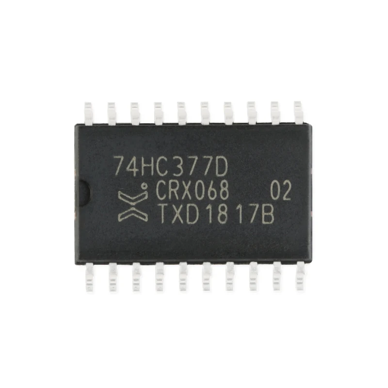 5PCS Original genuine 74HC377D, 653 SOIC-20 data-enabled eight-way D-type positive edge trigger