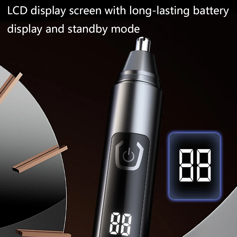 Nose Hair Trimmer Electric Rechargeable Nose Trimmer Men Shaver Razor Women Nose Hair Cutter Ear