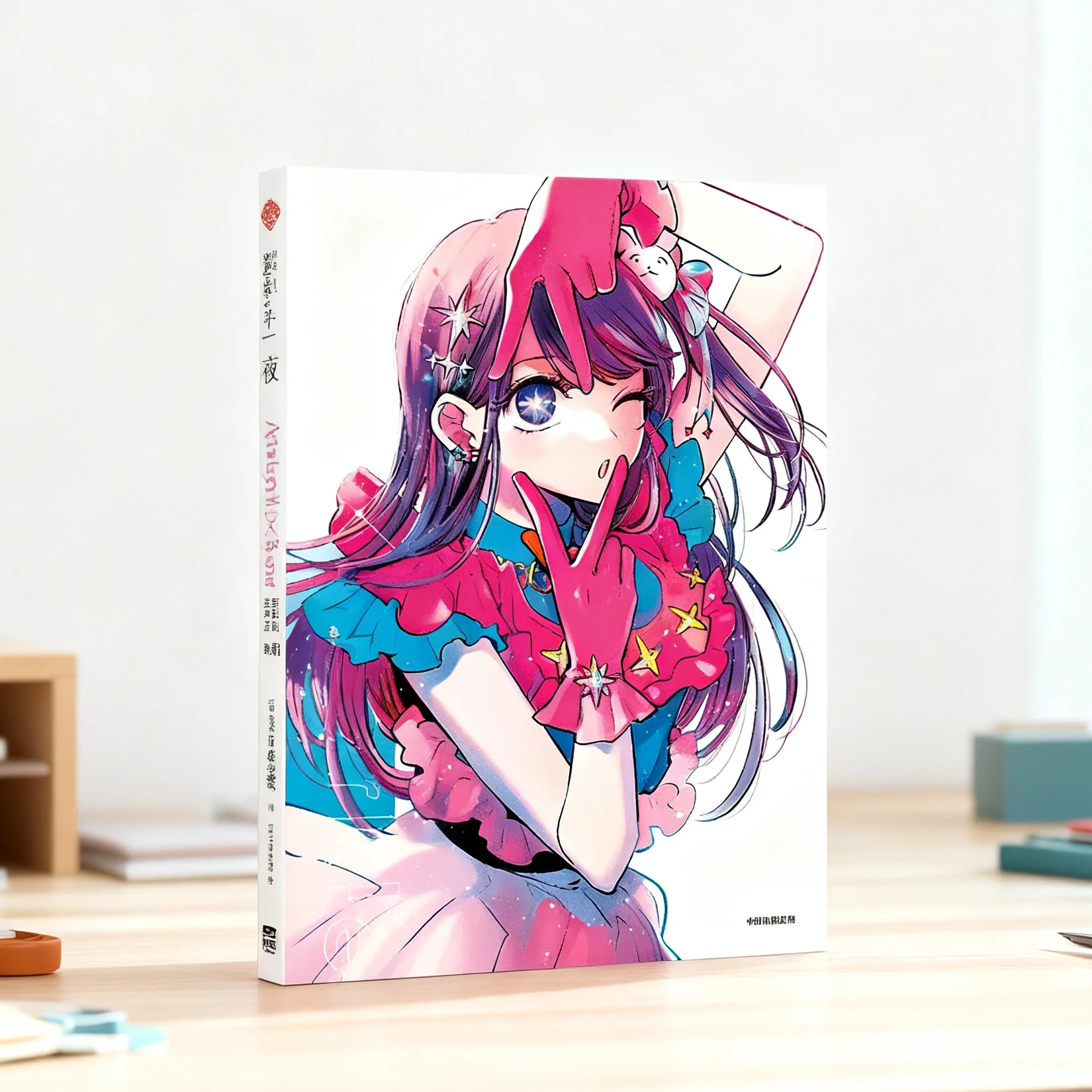 New Anime Oshi No Ko Vol.1 Japan Picture Album Book Idol Manga Cartoon Comic Collection Book Japanese Illustrations Art Book