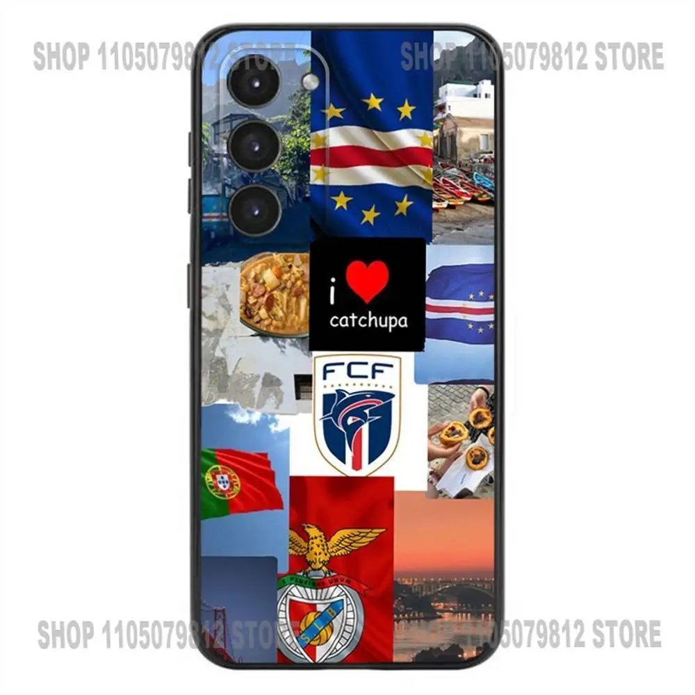 حافظة هاتف كيب فيردي لهاتف سامسونج جالاكسي A20,21s,22,31,32,52,53,72,73,80,91 غطاء أسود من السيليكون الناعم #4