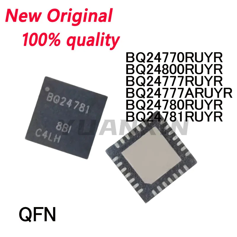 5/PCS New BQ24770RUYR BQ24800RUYR BQ24777RUYR BQ24777ARUYR BQ24780RUYR BQ24781RUYR QFN28 Chipset In Stock