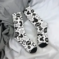 Mickey Cartoon Socks Men's Women's Fashion Socks Harajuku Spring Summer Autumn Winter Middle Tube Socks Gifts