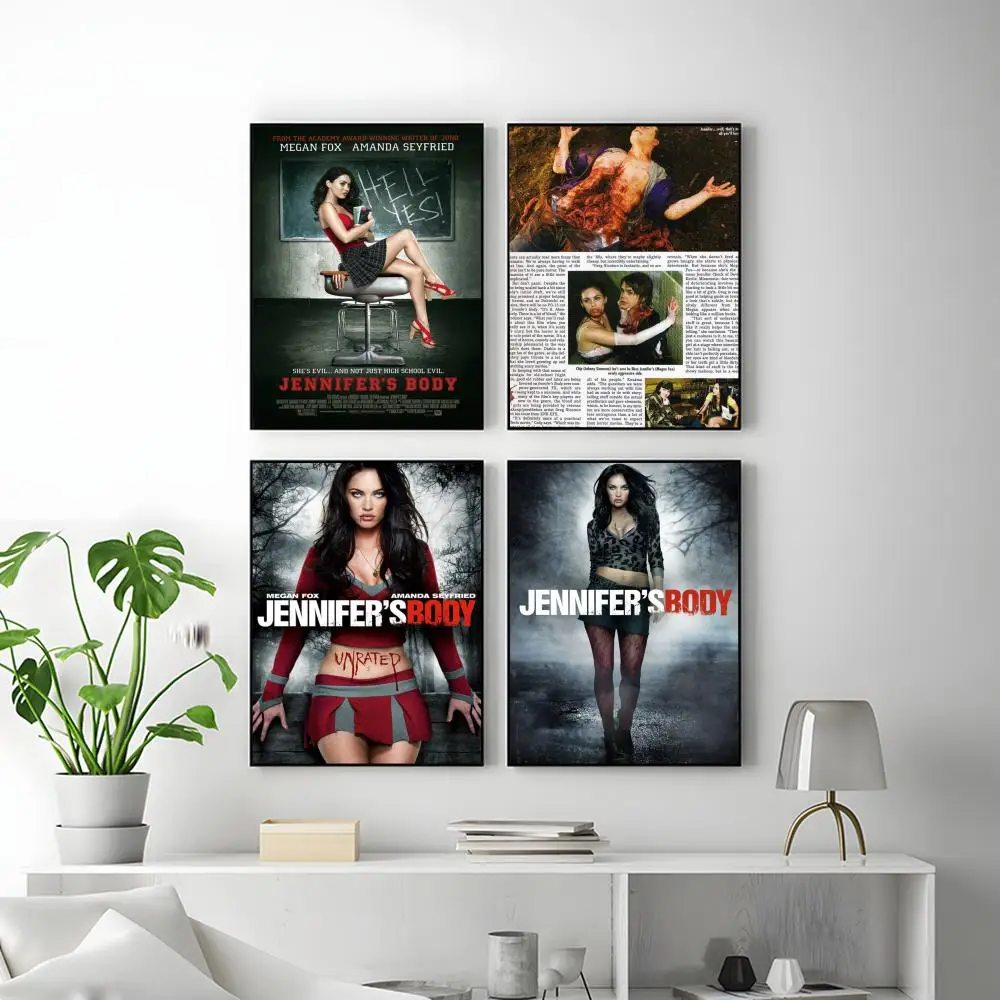 Pop Movie J-Jennifer B-Body Poster HD Versatile Waterproof Wall Decor Self Adhesive Perfect for Any Room & Ideal Gift