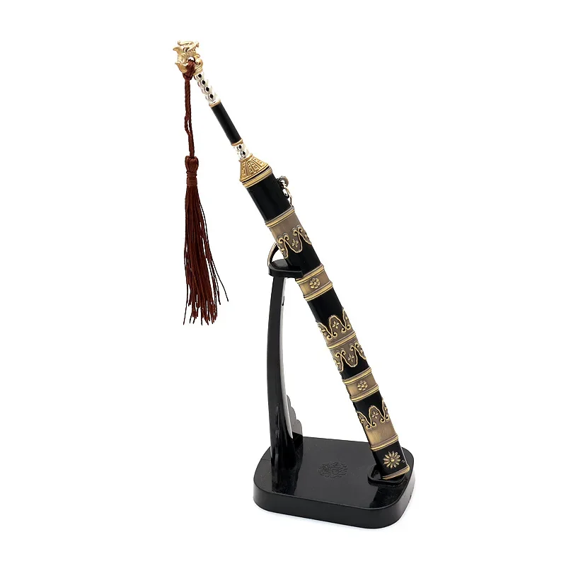 22cm Flute Flying Sound Saber Lotus Tower Film e televisione arma circostante modello di arma artigianato decorazione giocattolo da collezione