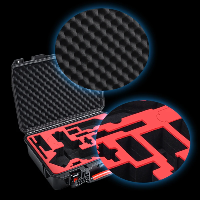 Startrc เคสเก็บของแข็งสำหรับ DJI Ronin RS 4/RS4 Pro อุปกรณ์เสริมกันโคลงเคสพกพากระเป๋าเดินทางแบบพกพากล่องกันน้ำ