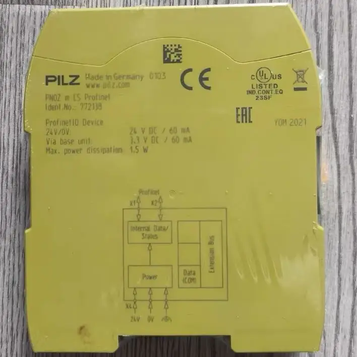 

Модуль 772138 PNOZ M ES Profinet, новый, быстрая доставка