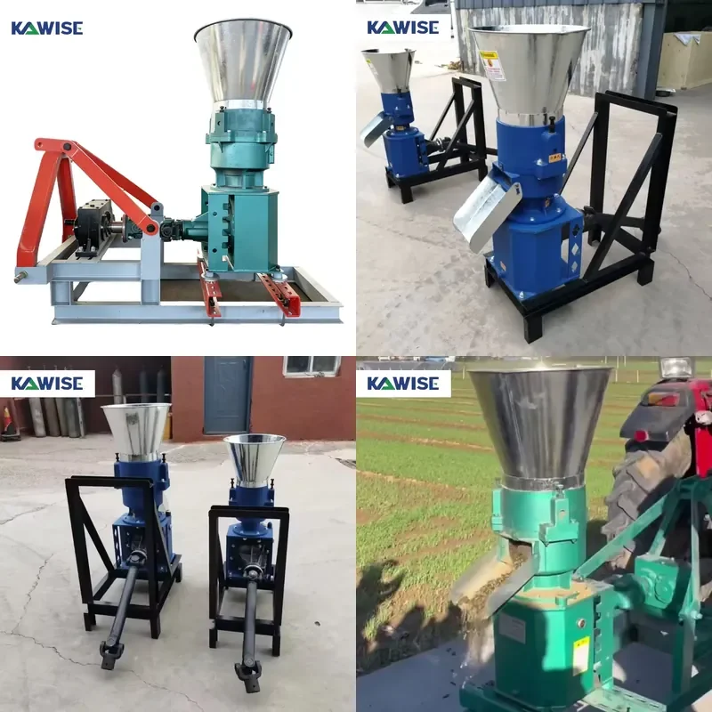 PTO Pellet Mill with Optional PTO Shaft Quick Coupling Ready to Run for Pasture Farms Poultry and Cattle Feed