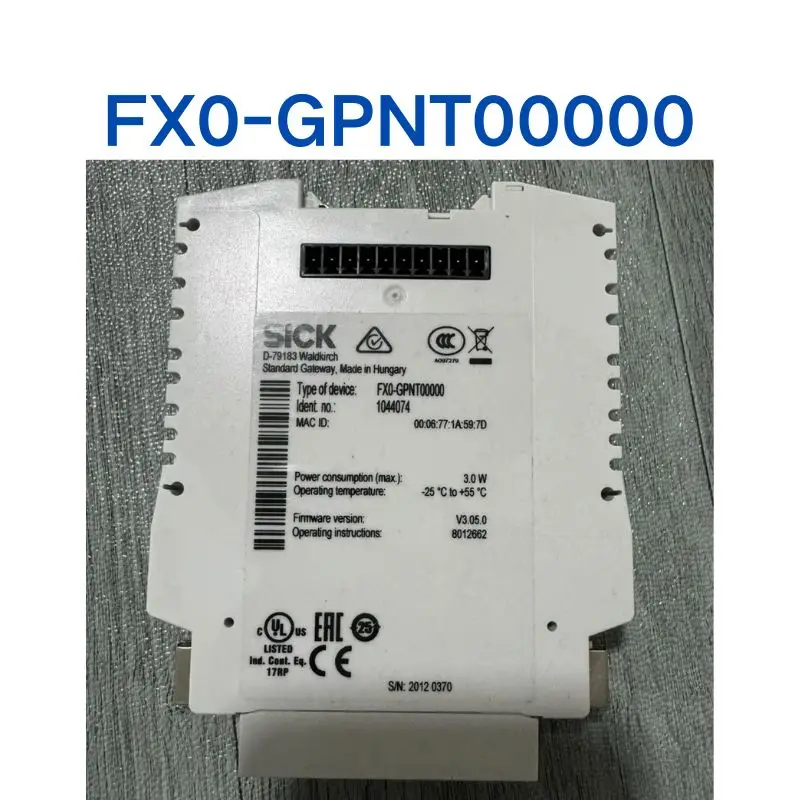 

Used FX0-GPNT00000 1044074 Safety Relay tested OK and shipped quickly