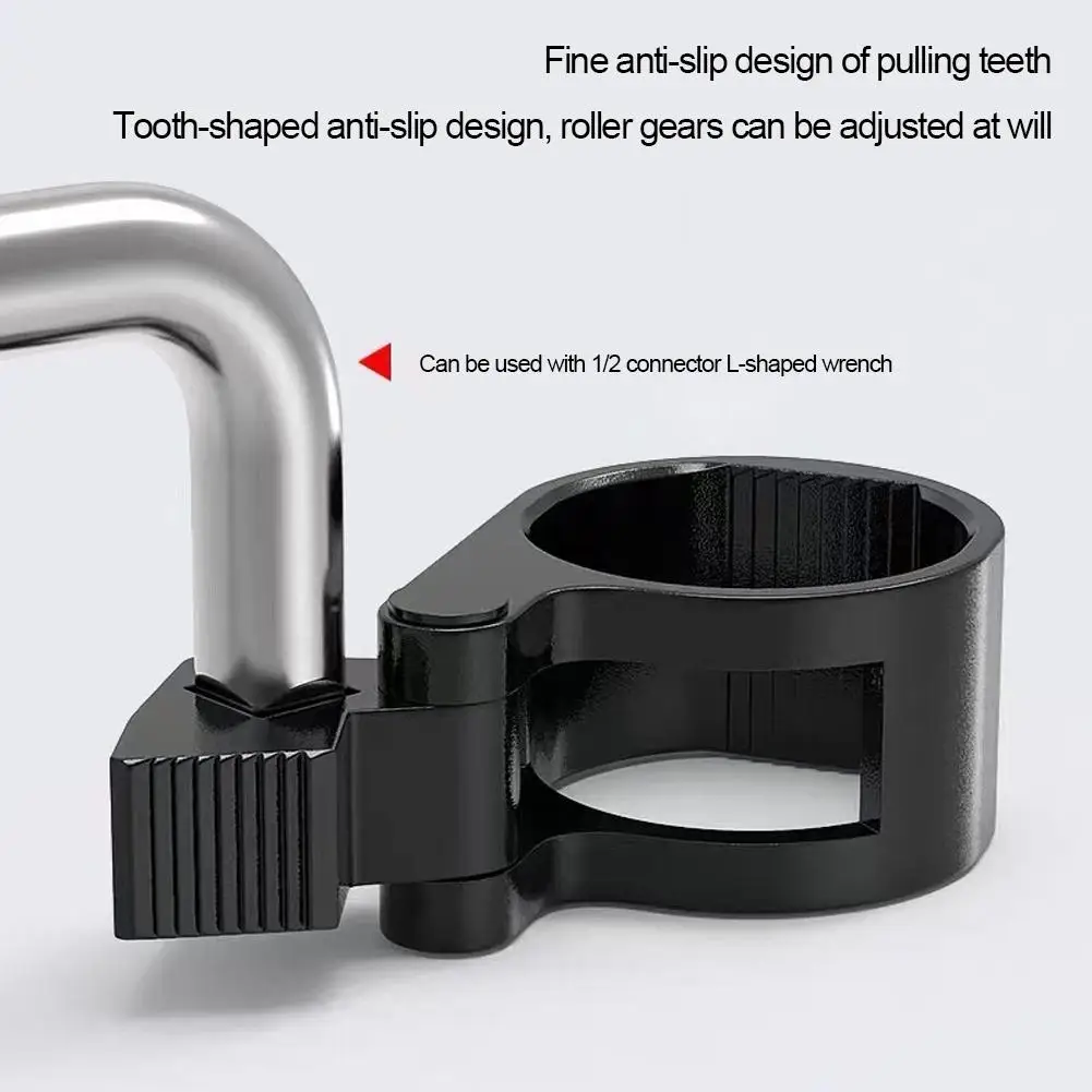 Universal Inner Tie Rod Tool Set, 27-42mm Hex Wrench for Removal Installation on Mercedes BMW Toyota Honda Ford