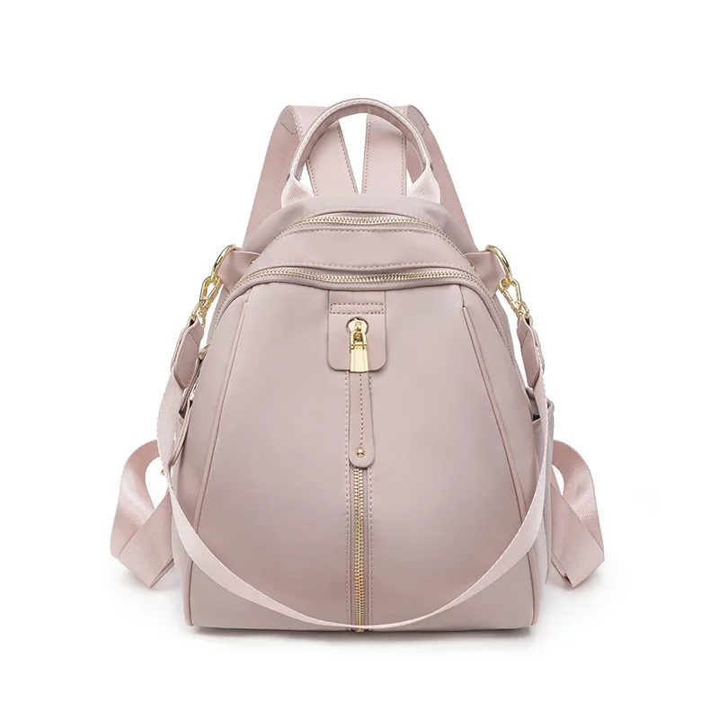 Mochila de tela Oxford para mujer, morral de lona de gran capacidad, versión coreana simple, bolso de viaje de ocio, novedad de 2024