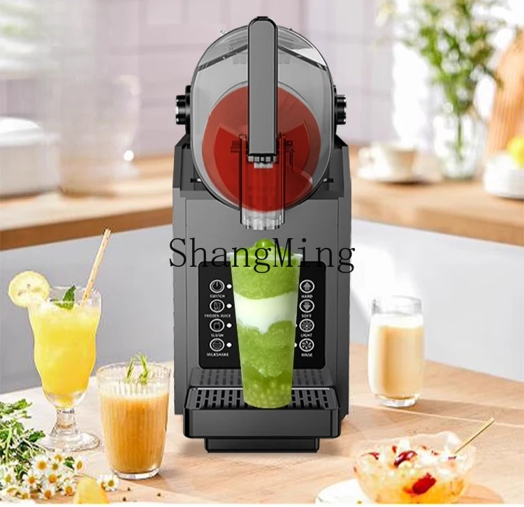 ZYY المنزلية الصغيرة المشروبات الباردة الثلوج تذوب ميلك شيك كشك تجاري عصير ندفة الثلج آلة المشروبات الباردة آلة صنع الثلج #5