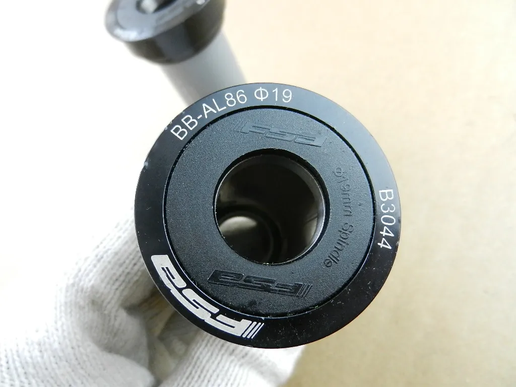 for FSA Bottom Bracket BB-AL86/90/92 B3044 Bicycle Press Fit BB Bottom Bracket 19mm Spindle Crank