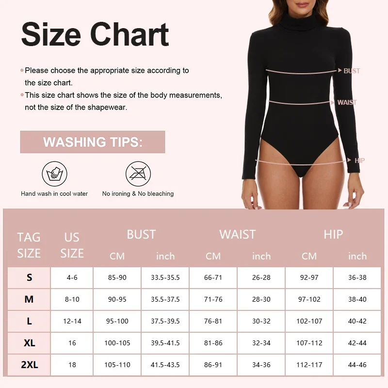 High Neck Bodysuit Women's Long Sleeved Shapewear Tummy Control Body Shaper Sexy Briefs Female Warm Clothing Autumn Winter New