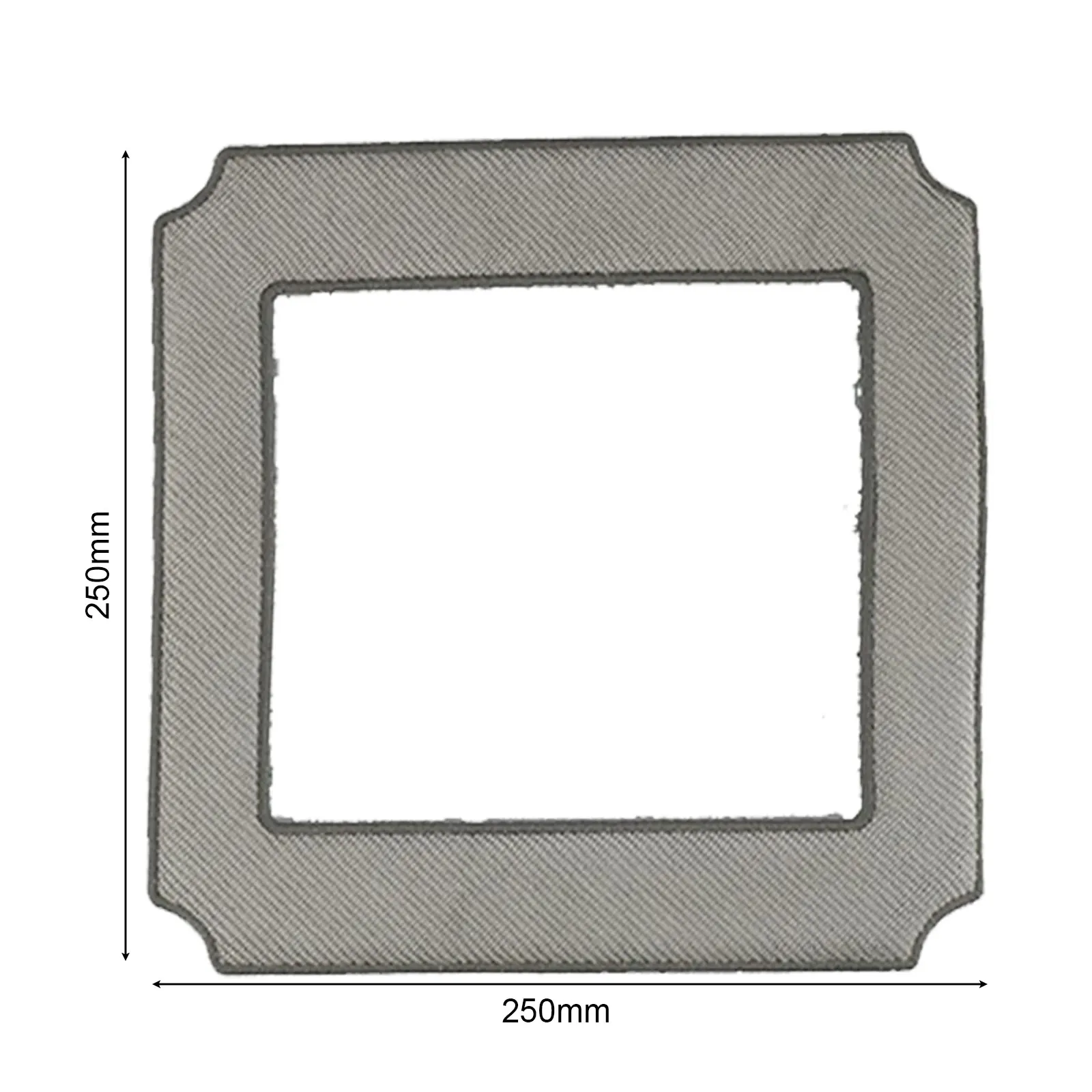 

4pcs Cleaning Cloth Accessories For Ecovacs Win660 Window Cleaning Robot, Machine Washable Reusable Mop Pads, Textile 25x25cm