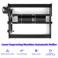 SCULPFUN Laser Engraver Roller Y-axis Rotary Roller for Engraving Cylindrical Objects Cans Huge engraving area 4 heightening
