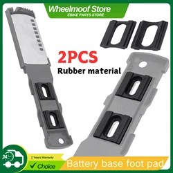 Hailong G56/G70 G80 EBike Battery Mount Pad Adapter, 1Pair Rubberized Bracket Spacers for Electric Bike Conversion, Universal