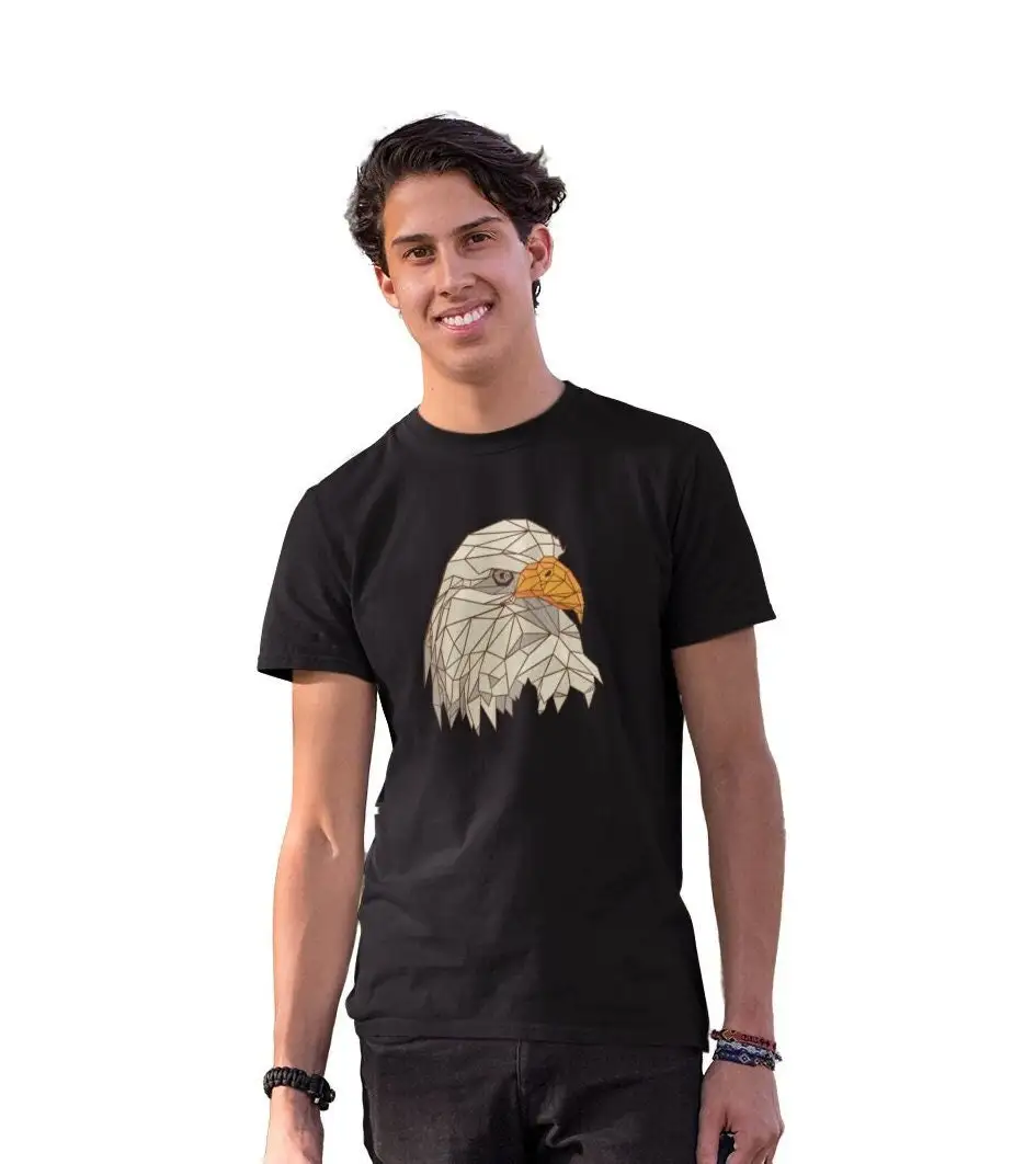 Eagle T Shirt Men Wild Animal Alternative Motif Bird Man