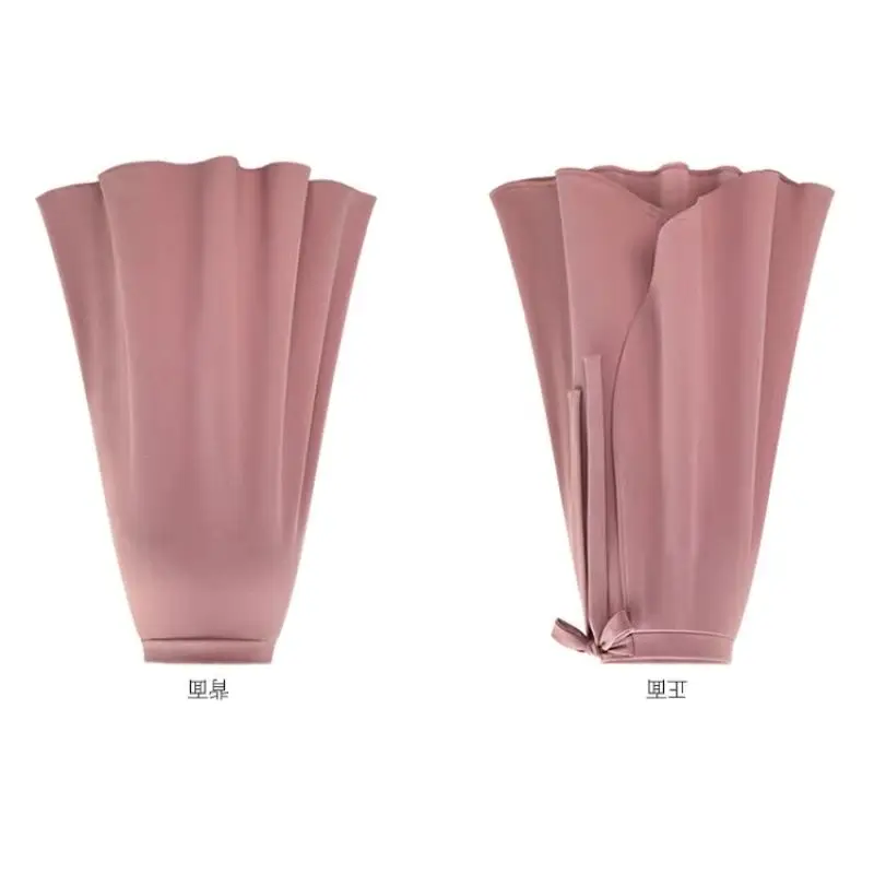 Split Skirt European and American Large Size Medium and Long Straps Women's Skirt Medium and Long New High Waist Irregular Skirt