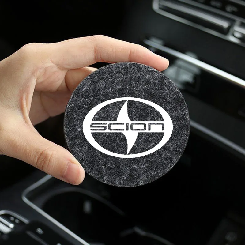 Car dustproof cover high temperature resistant mat Anti Slip Coasters Cup Holder For Toyota scion XA XB XD IQ TC Car Accessories