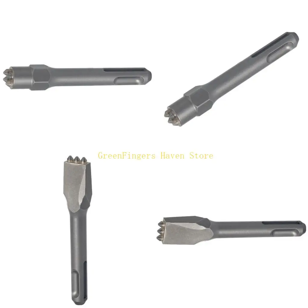 

F68D Electric Chiseling Hammers Drill Bit with Multiple Teeth for Construction Project