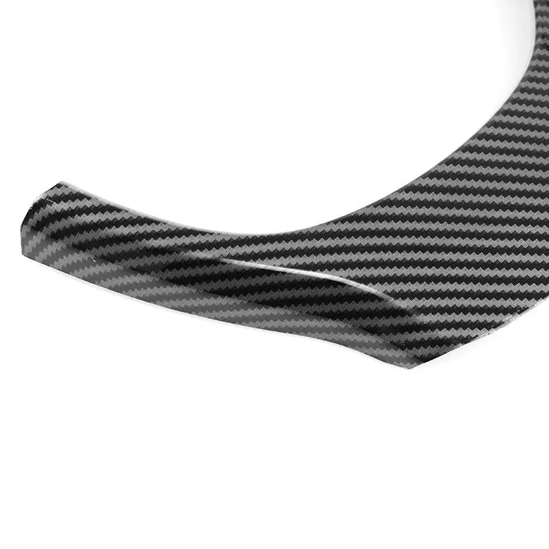 For BMW 5 7 Series F10 F11 F18 F01 F02 F04 5GT F07 2010-2017 Car Interior Accessories ABS Carbon Fiber Steering Wheel Cover Trim