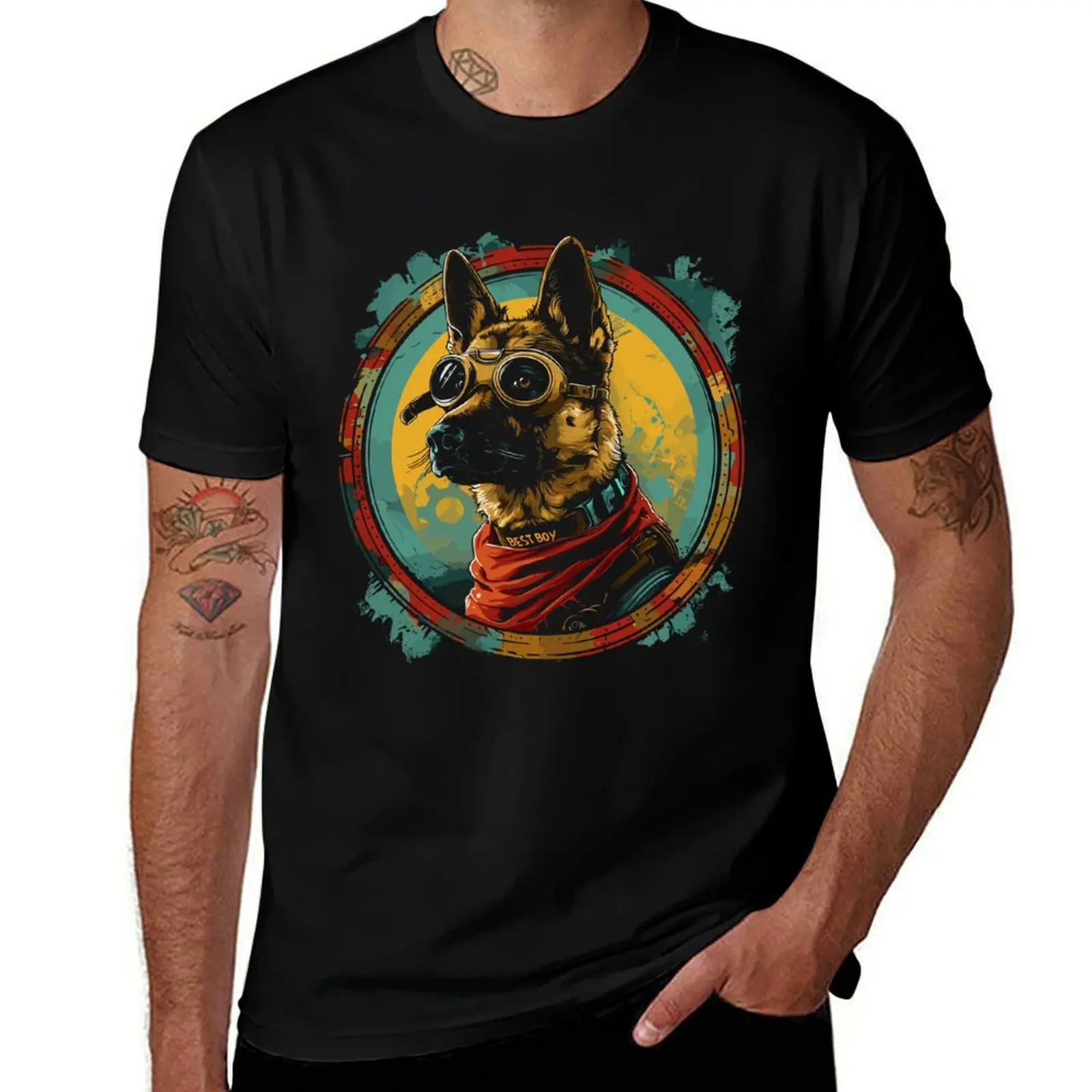 Dogmeat best boy T-Shirt Basic Short Sleeve Cotton Blend T-Shirt