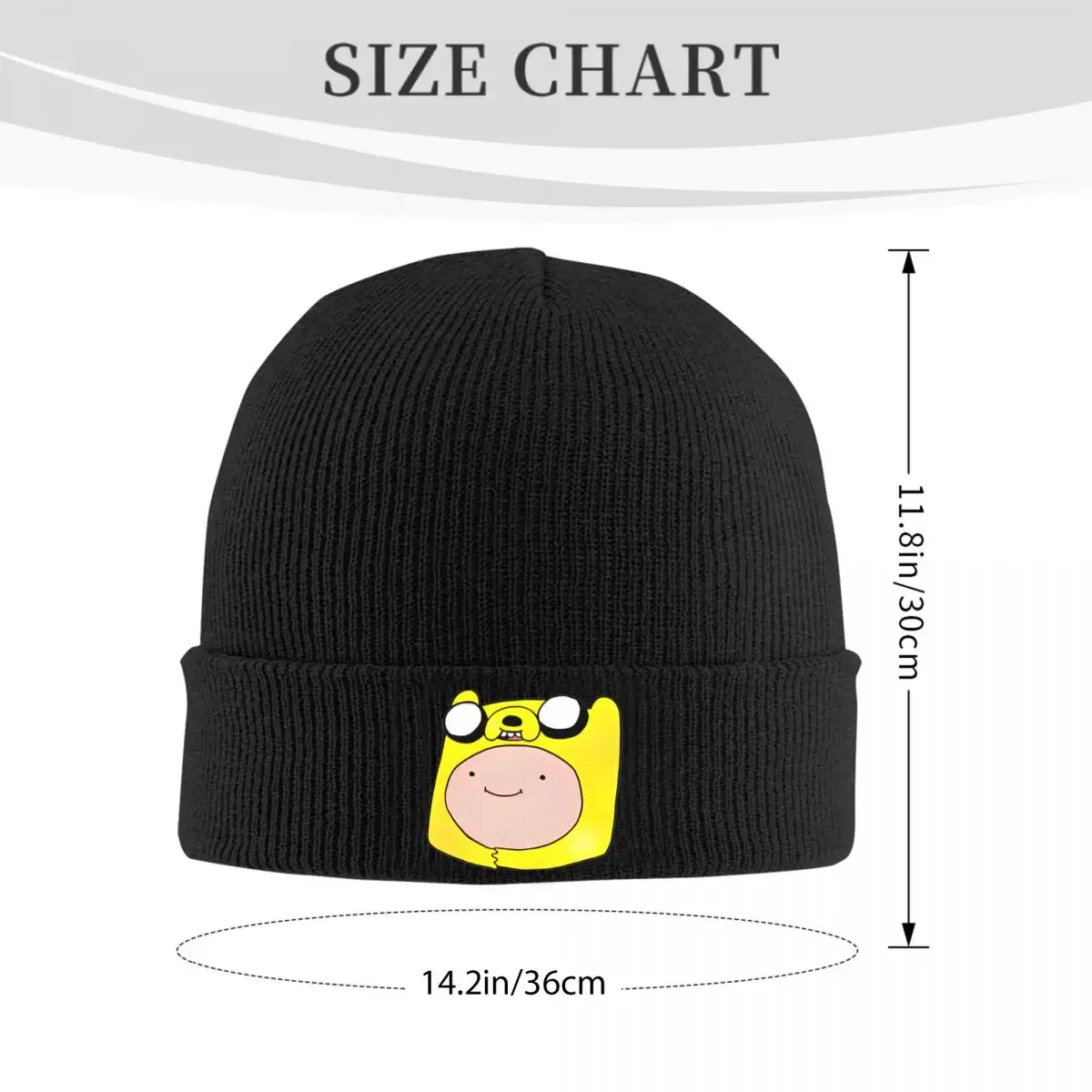 Jake The Hat And Finn The Human! Knitted Hat for Women Men Beanies Autumn Winter Hat Acrylic Adventured Times Hip Hop Caps