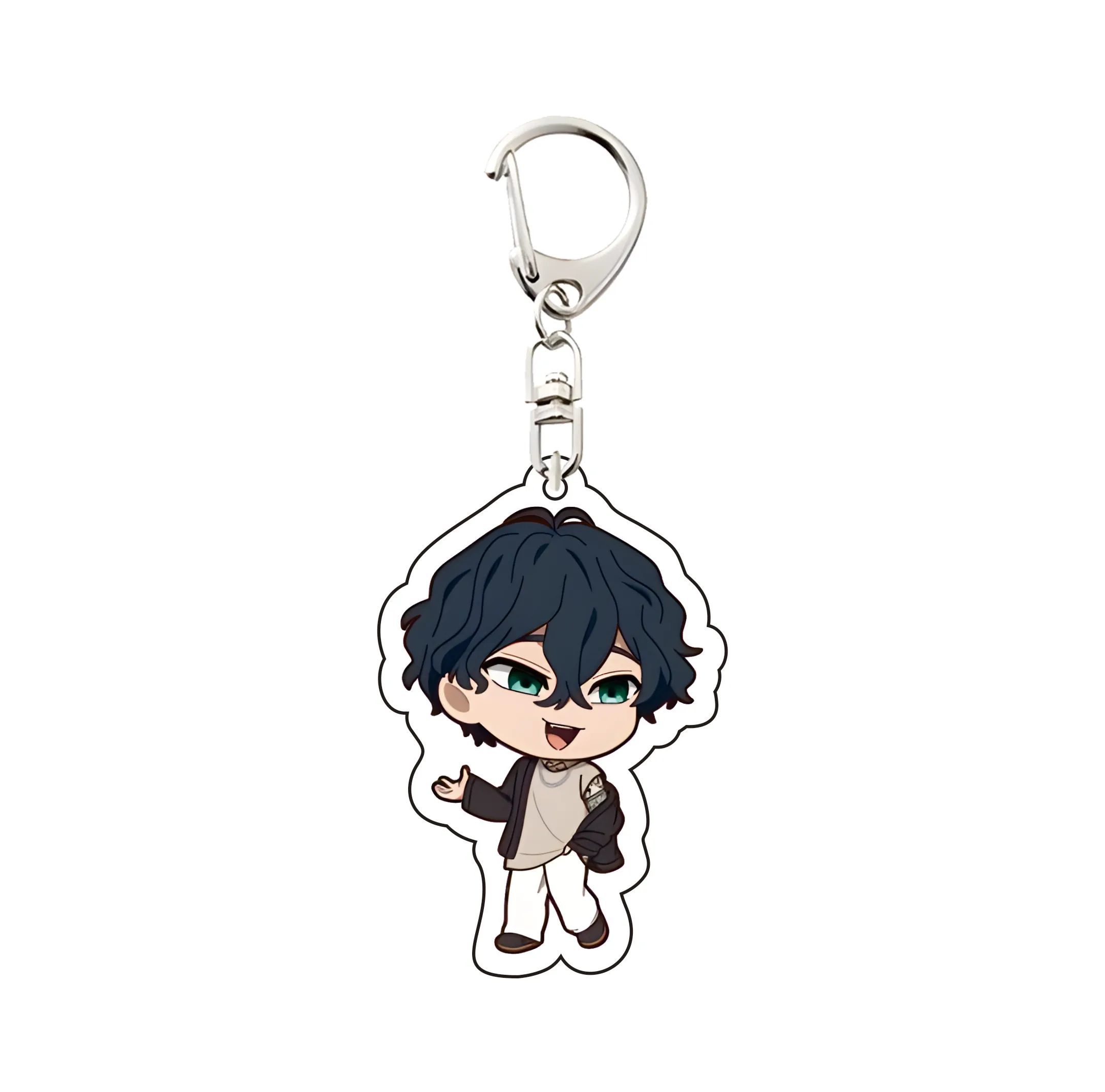 Anime Wind Breaker 6cm Acrylic Keyrings Backpack Pendants Accessories Decor Gifts Elegant Products Exquisite Product keychain
