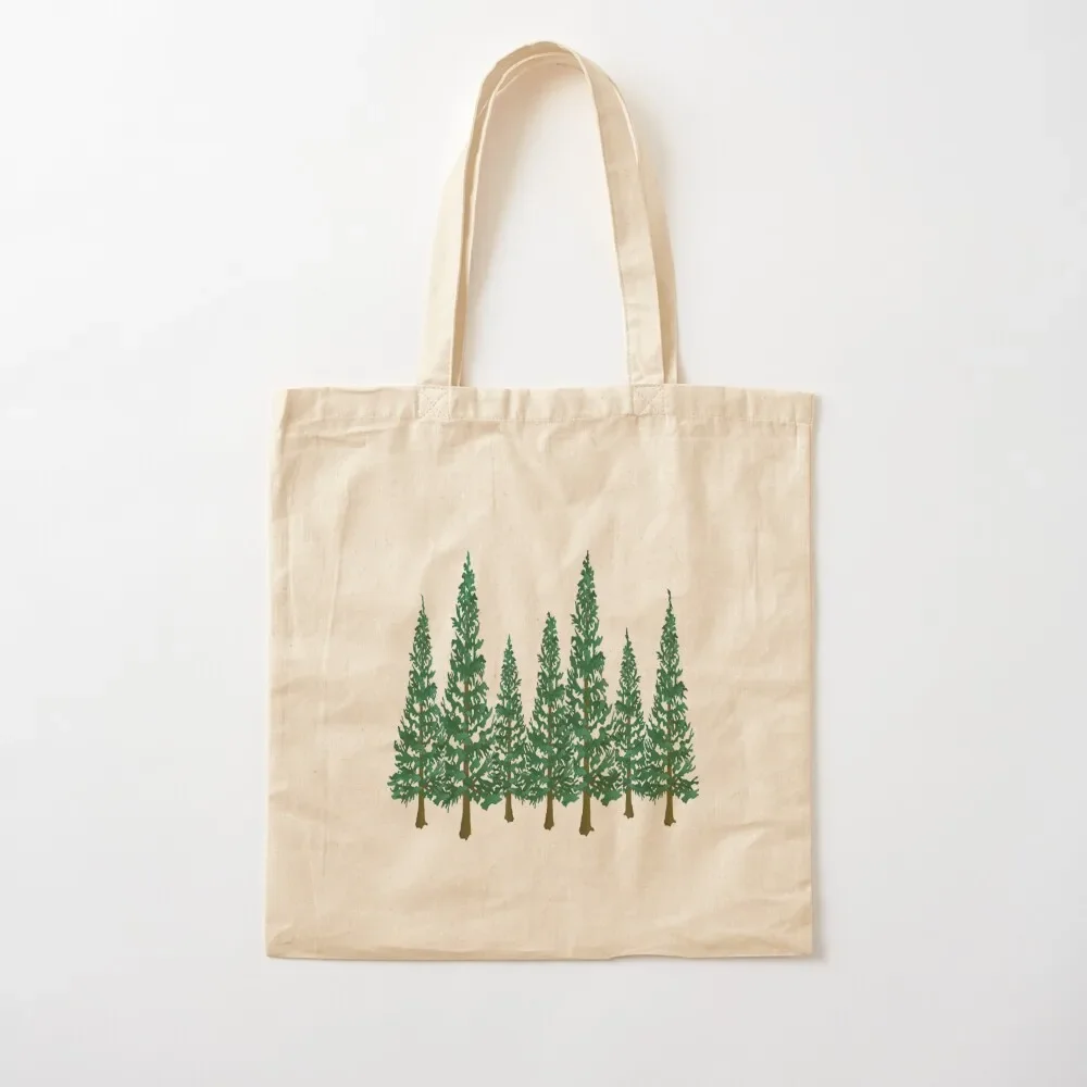 Into the Pines Tote Bag Canvas shopper bags bags luxury women great bag