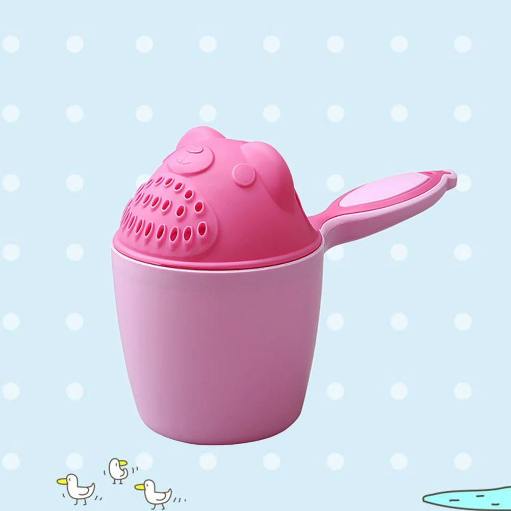 

Bath Water Bailer Shampoo Scoop Sprinkler for Babies Easy to Use Hair Rinsing Cup Flower Pot Function Kids Bath Time
