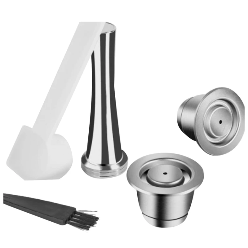 Refillable Coffee Capsule Tamper For Nespresso Reusable Coffee Pod Coffeeware Replacement For Barista Espresso Maker-B image 6