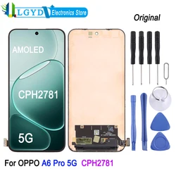 120Hz AMOLED LCD Screen For OPPO A6 Pro 5G, CPH2781 Phone Display Touch Screen Repair Replacement Part