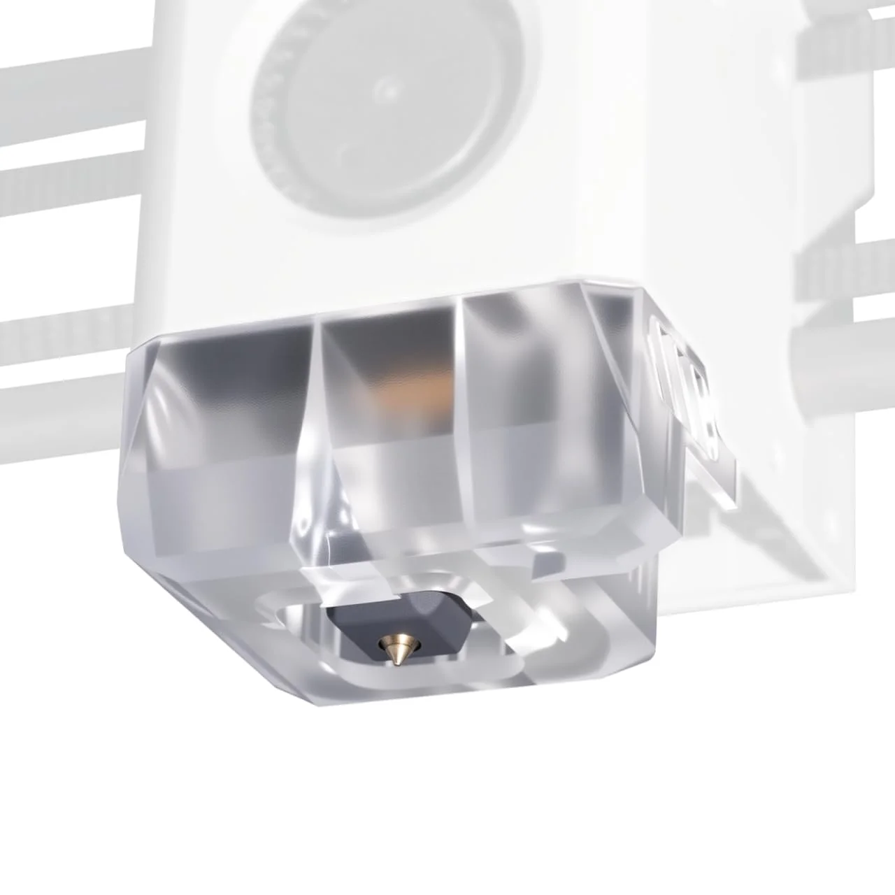 

4-Air-Duct Head Cooling Fan Duct for P1/P1P/P1S 3D| High-Efficiency Airflow, Stronger Print Cooling, Quick Easy Installation