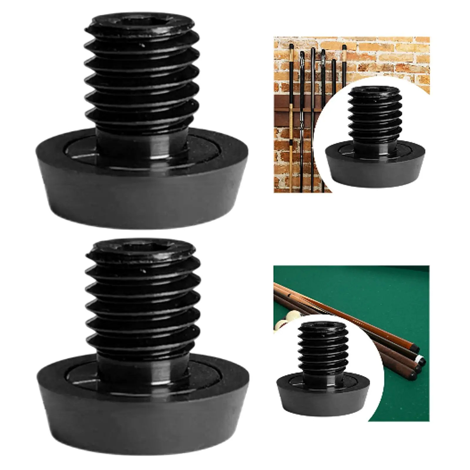 

Billiard Cue Bottom Plug Block Protector Lightweight Big Head Rod Tail Plug