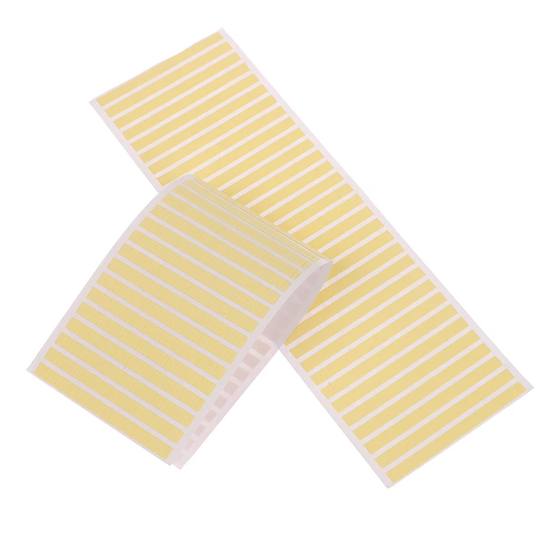 4 Pages Double Sided Adhesive Strip Tape Stickers For Fixing Watch Dial And Movement Repair For Watchmakers Watch Accessories