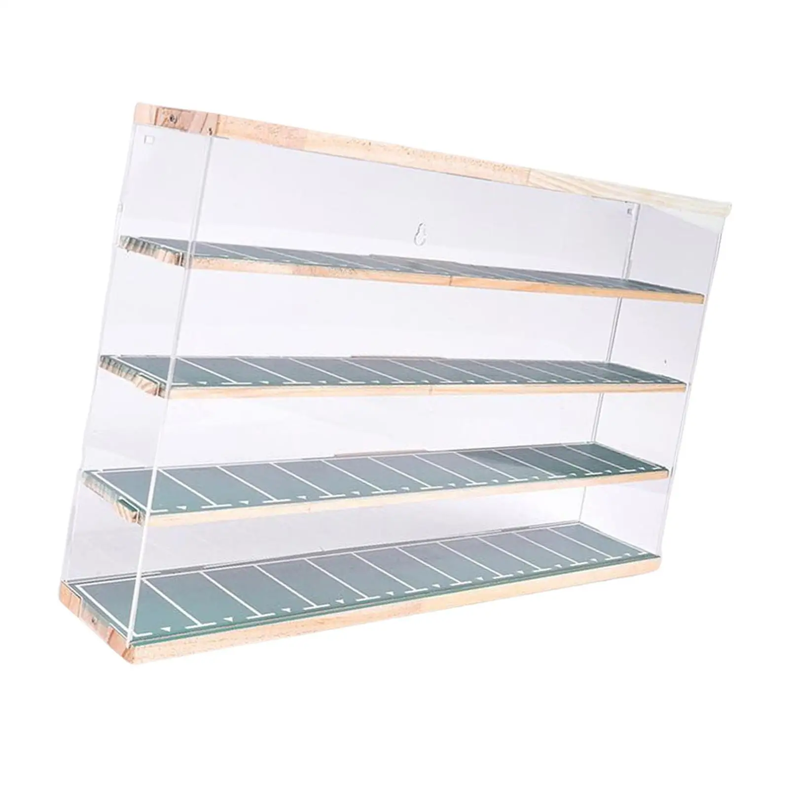 1:64 Garage Display Case Dustproof 4 Tiers Protection for Toy