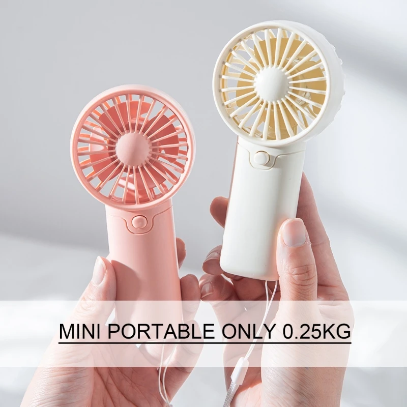 

Handheld Fan Portable 1.5V AAA Battery Operated Small Fan for Outdoor Travel (Battery is not included) Dropshipping